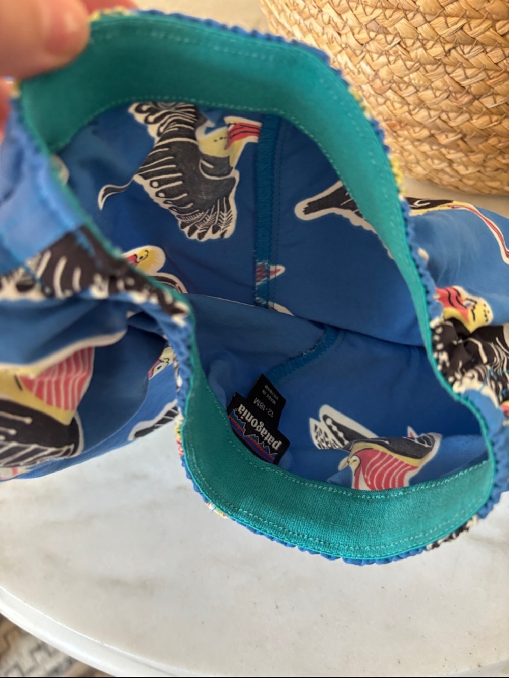 Patagonia Kids' Swim Set - Blue, Pink - Picture 4 of 9
